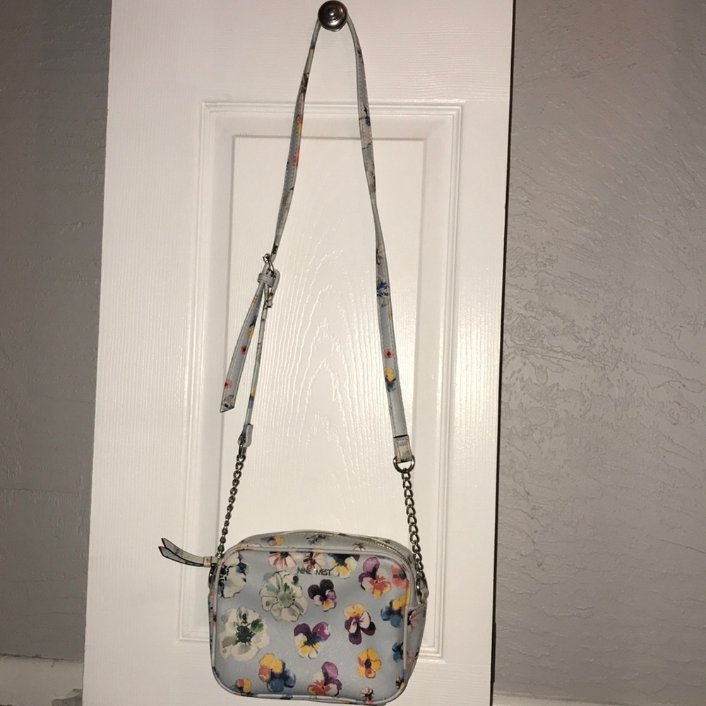 Nine West floral crossbody purse